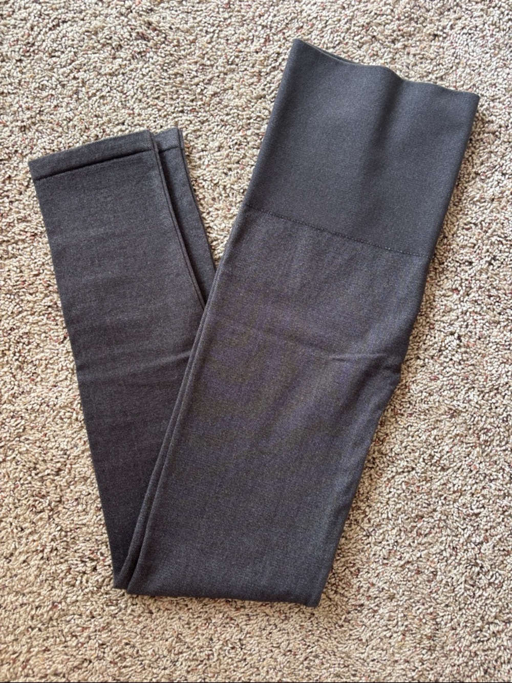 High-Waist rustic brown Leggings